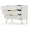 Manhattan Comfort Rockefeller Dresser in Off White and Nature, PK2 2-103GMC3 - alternate 10